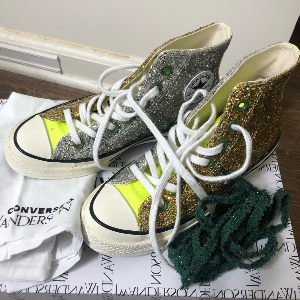 Converse JW Anderson gold sliver
